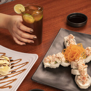 Sushi - Bebida - Postre por $139