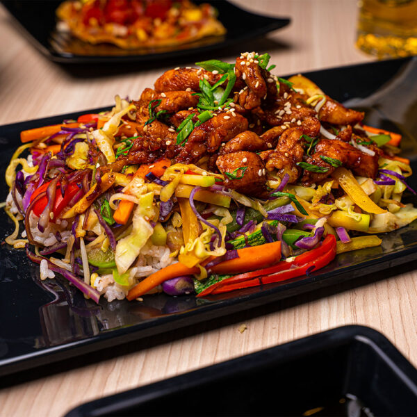 Teriyaki de pollo